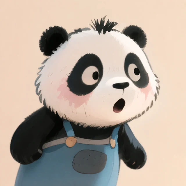 Bam the panda